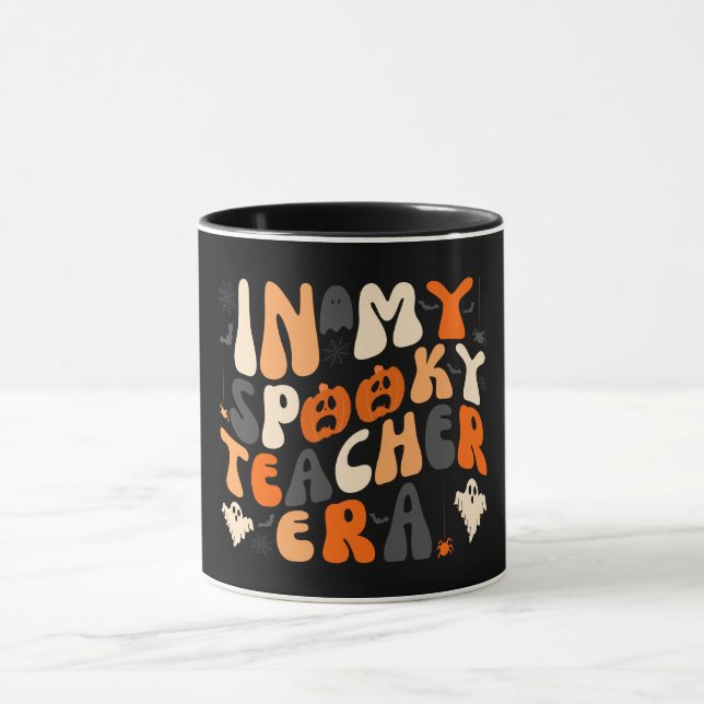Caneca Professor Spooky Halloween (Centro)