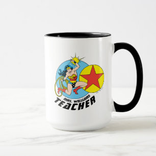 Caneca Professora da Mulher Maravilha Red Star
