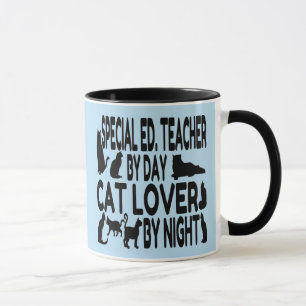 Caneca Professora de Educação Especial do Cat Lover