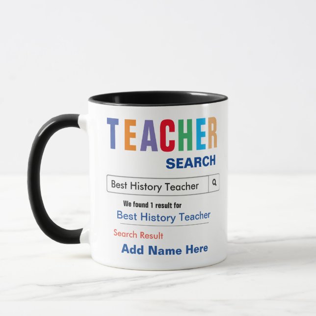 Caneca Professora de História que Deu Mug (Esquerda)