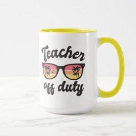 Caneca Professora de serviço, professor Mug
