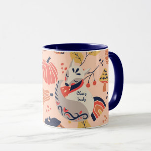Caneca Professora do sexo feminino que se doa à CLASSY LA
