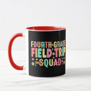 Caneca Professora Engraçada no Esquadrão de Campo do 4º a