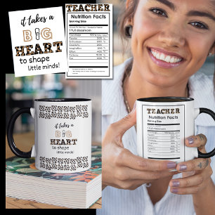 Caneca Professora Personalizada Coloca Dados Nutricionais
