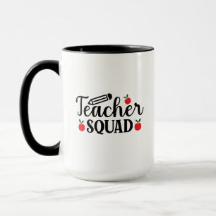 Caneca Professora Squad Wordart