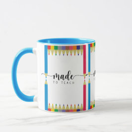 Caneca Professora Superheróis Feitos para Ensinar Mug Com