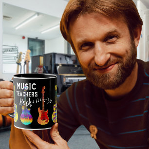 Caneca Professores de Música São Incríveis Obrigado