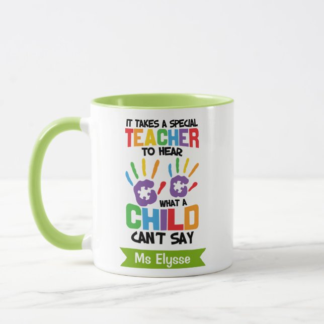 Caneca Professores Especiais de Educação Mugs Personaliza (Esquerda)