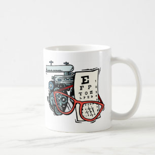 Caneca - profissional 1 do cuidado da visão