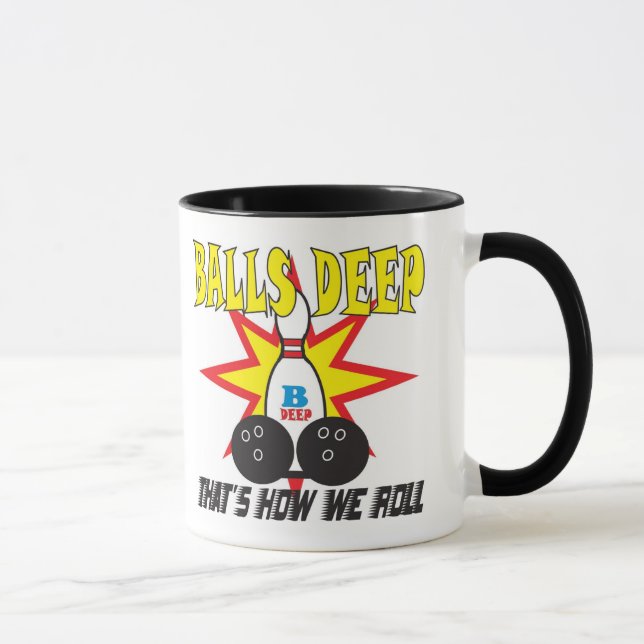 Caneca profunda das bolas (Direita)