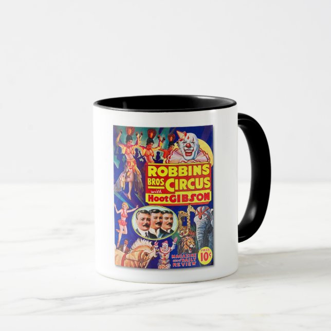 CANECA PROGRAMA CIRCUS ART COBRIR 1930 (Frente Esquerda)