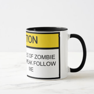 Caneca Programa da aniquilação do zombi