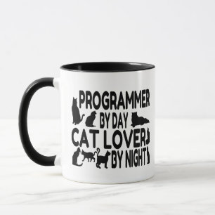 Caneca Programador Cat Lover