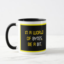 Programador dizendo, cita Mug