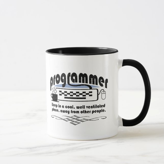 Caneca Programador engraçado (Direita)