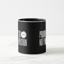 Caneca Progress Not Perfection — Mug