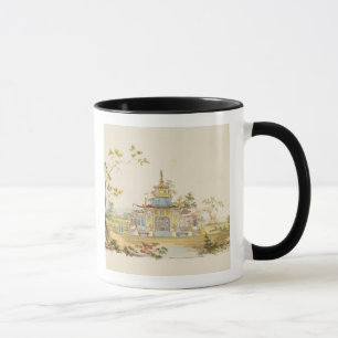 Caneca Projete para um templo chinês, c.1810 (caneta &