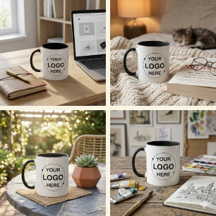 Caneca Promoção da Marca do Logotipo Empresarial