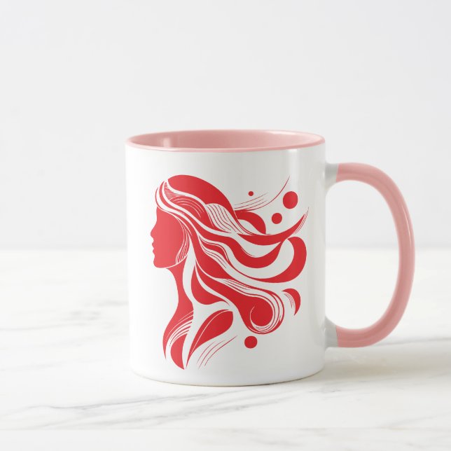 Caneca Promocional Simples Mug Logotipo Personalizado par (Direita)