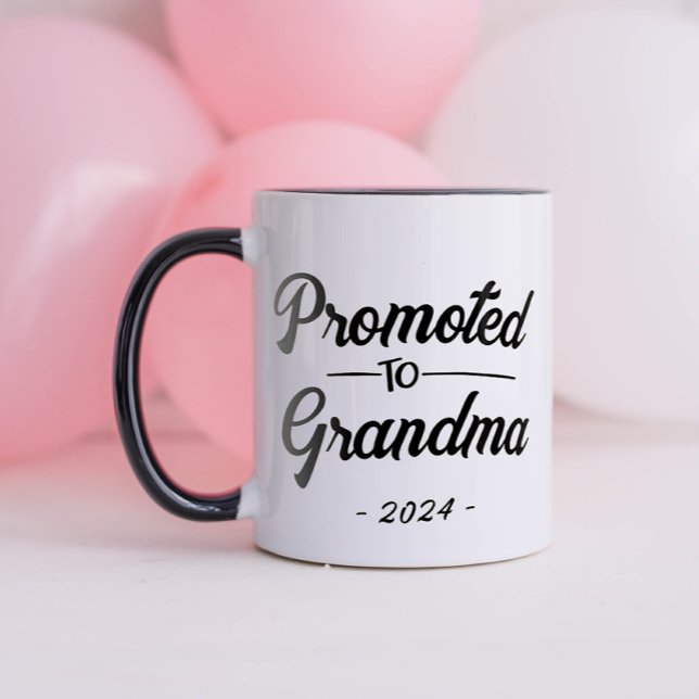 Caneca Promovido a Avó Personalizado (Criador carregado)
