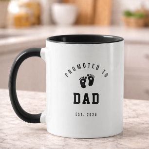 Caneca Promovido a Papai Presente de Novo Pai