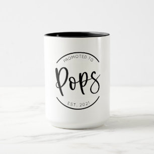 Caneca Promovido a Pop Novo Avô