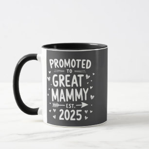 Caneca Promovido ao Est Excelente Mammy. dia de as mães 2