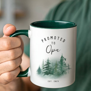 Caneca Promovido Para O Ano Do Opa.