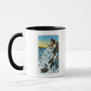 Caneca Promulgação da legenda da canoa branca