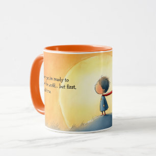 Caneca Pronto para salvar o mundo