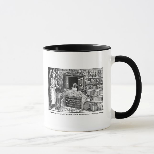 Caneca Propaganda para Lomas e Co. (Direita)