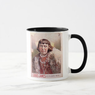 Caneca Propaganda para "Louis James como Richard III" (co