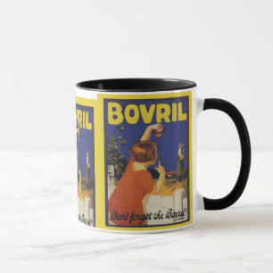 Caneca Propaganda retro do vintage, Bovril