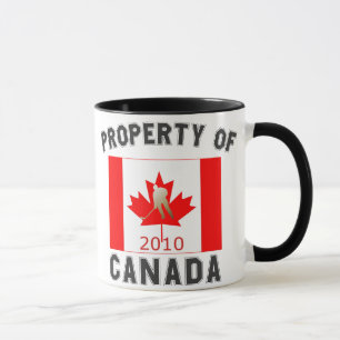 Caneca Propriedade da lembrança 2010 da bandeira do