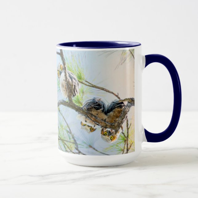 Caneca Proprietários Carneiros Natureza Selvagem (Direita)