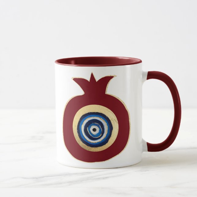 Caneca proteção contra o mau olhado (Direita)