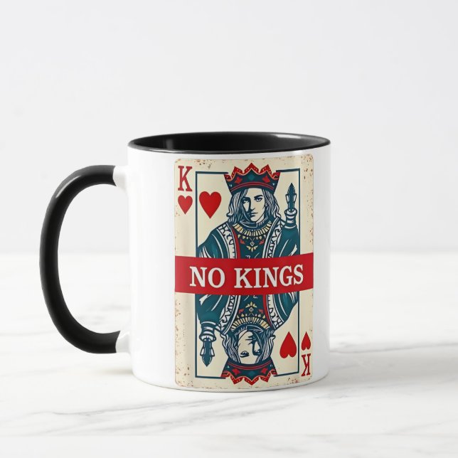 Caneca Protesto da Democracia sem Reis na América  (Esquerda)