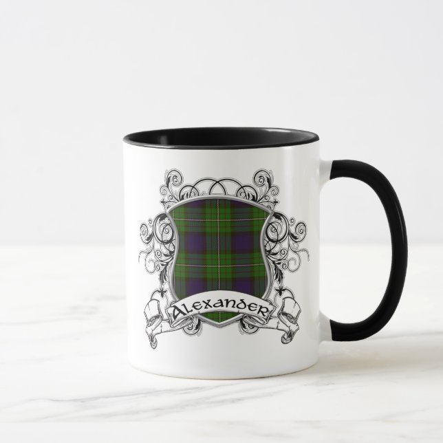 Caneca Protetor do Tartan de Alexander (Direita)
