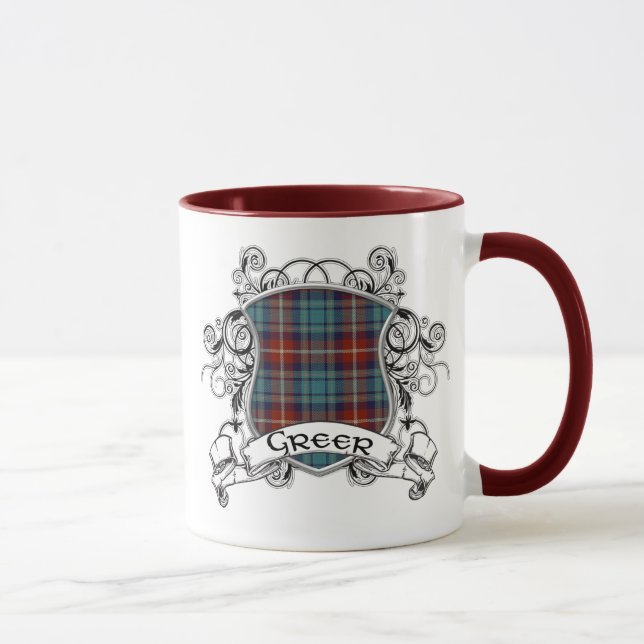 Caneca Protetor do Tartan de Greer (Direita)
