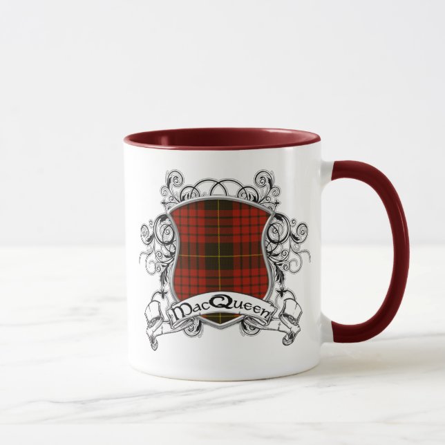 Caneca Protetor do Tartan de MacQueen (Direita)