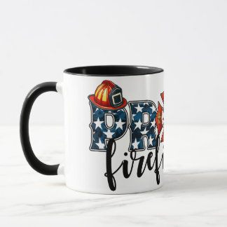 Caneca Proud Fire Department – Patriotic Firefighter “PRO