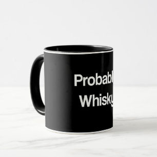 Caneca Provavelmente Whisky
