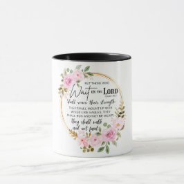 Caneca Proverbe da Bíblia Cristã