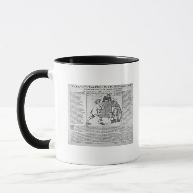 Caneca Provérbios e previsões velhos (Esquerda)