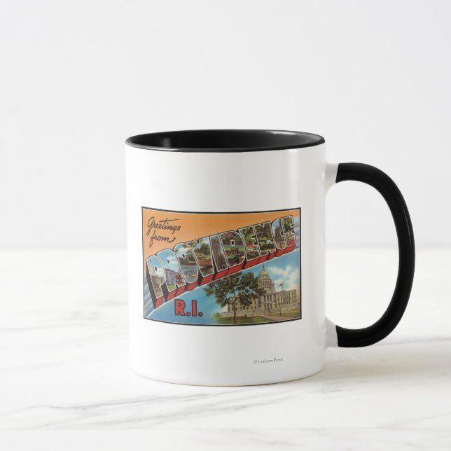 Caneca Providence, Rhode Island (edifício da capital) (Direita)