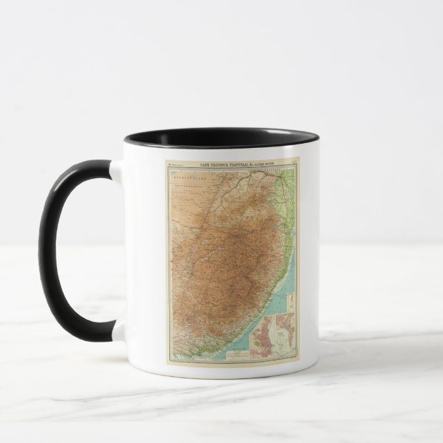 Caneca Província de Cabo, Transvaal, zona oriental (Esquerda)