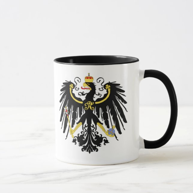 Caneca prussiano da bandeira (Direita)