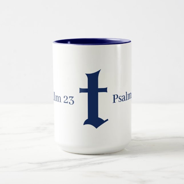 Caneca Psalm 23 Coffee Mug (Centro)