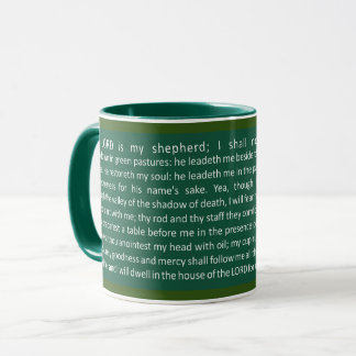 Caneca Psalms 23 (Eng) Coffee Mug