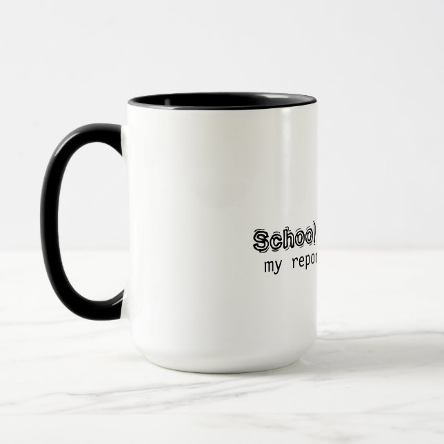 Caneca Psicólogo Escolar Mug (Esquerda)